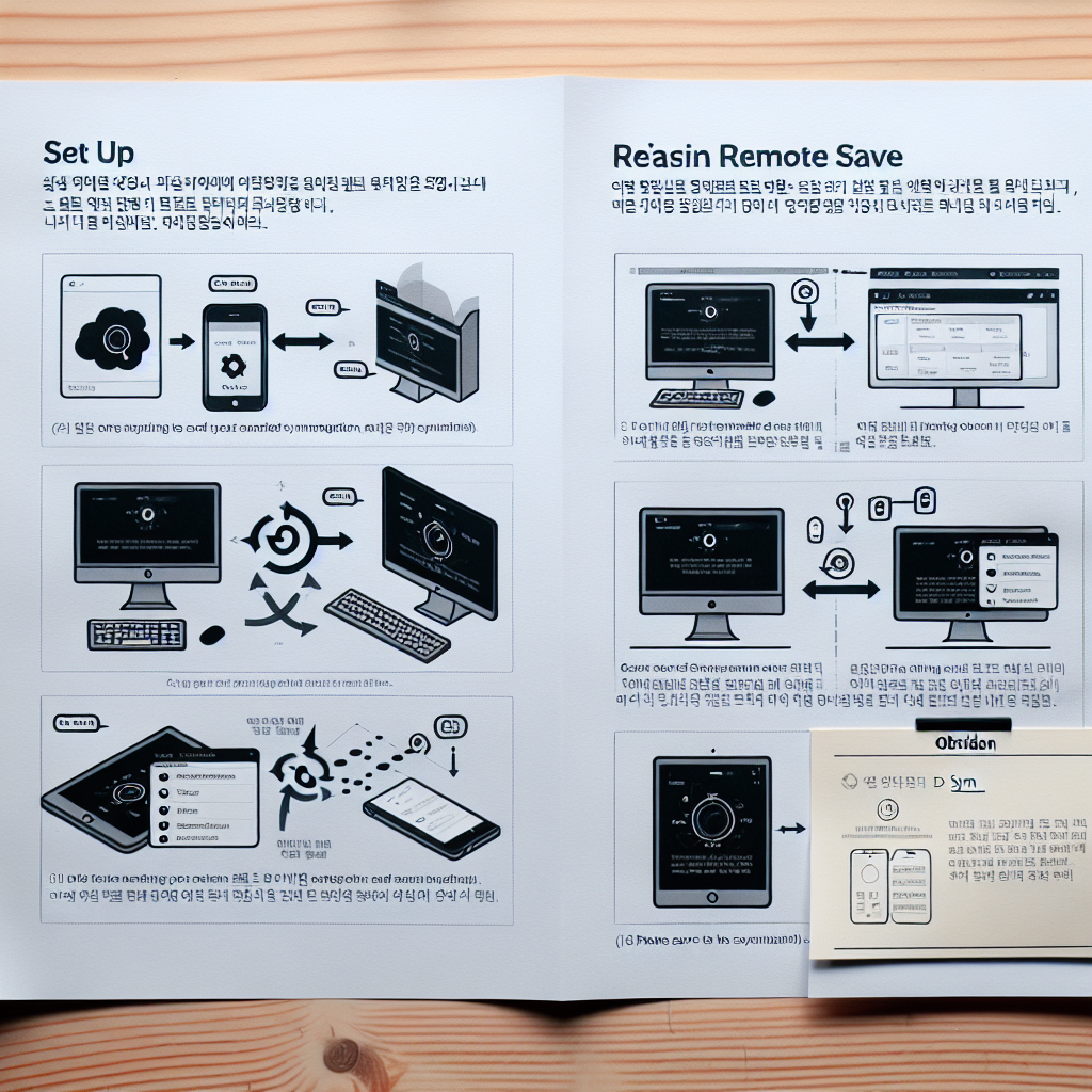 옵시디언 동기화 설정 방법 (Obsidian Remotely Save)